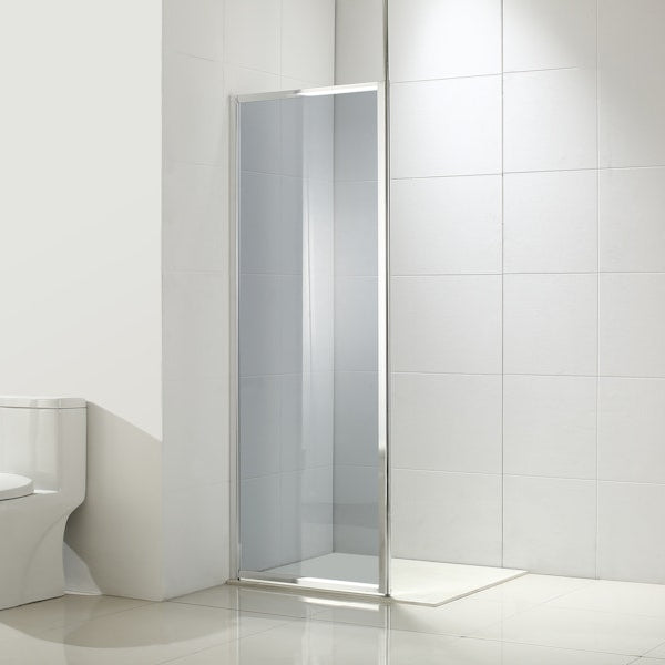 Suihkuseinä OPAL 60x185 4mm Savulasi [CBV488]