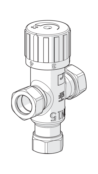 Sekoitusventtiili Oras DN15. CU18- 421015 [4012604]