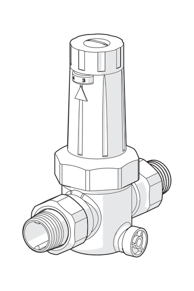 Vakiopaineventtiili Dn20- 433020 [4012193]