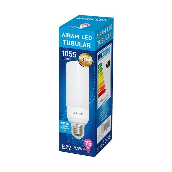 Led - Lamppu Airam Tub45 840 1055Lm E27 Op [4711743] |