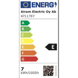 Led - Lamppu Airam Tub37 840 806Lm E27 Op [4711787] |