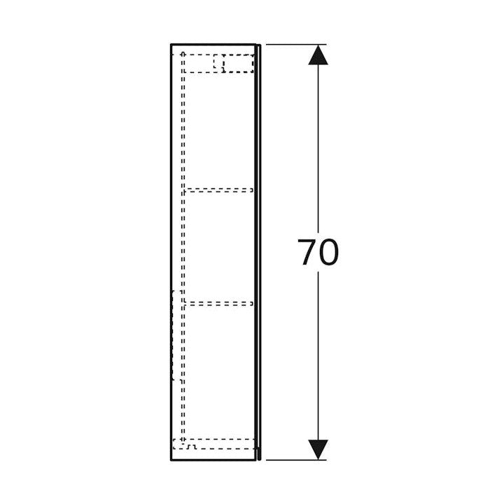 Peilikaappi Ido Reflect LED Band 600 47195 6015202