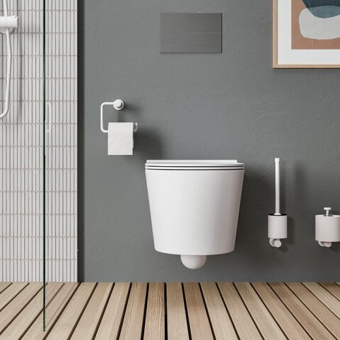 Damixa Wc - Varapaperiteline Silhouet Mattavalkoinen [5778283] |