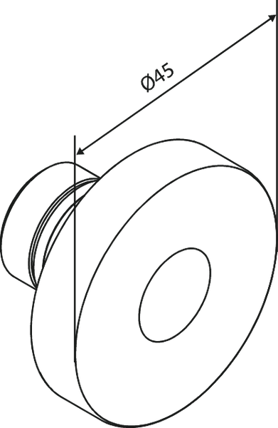 Damixa Vuodonilmaisimen Peiterengas Concealed Mattamusta 484786100 [6561373]