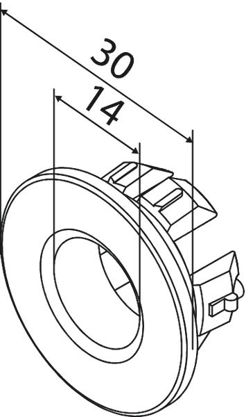 Damixa Ylivuotorengas  Harjattu Harjattu Teräs 484794600 [6561382]