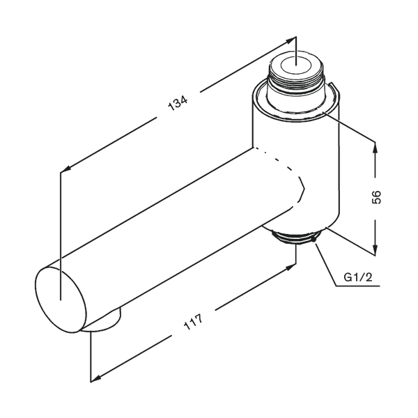 Damixa Vaihdinjuoksuputki, Kääntyvä Harjattu Grafiitinharmaa 484845500 [6561256] |
