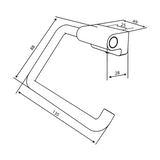 Damixa Wc - Paperiteline Zen Kromattu 487350000 [5778346] |