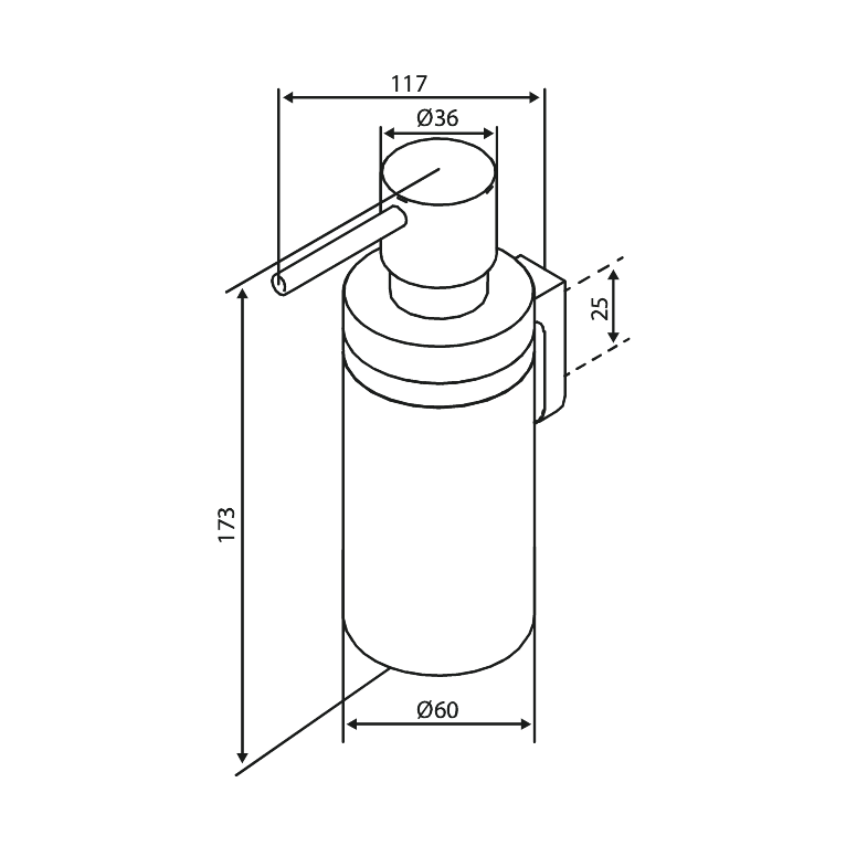 Damixa Saippua - Annostelija Zen Harj. Pronssi 487388800 [5778373] |