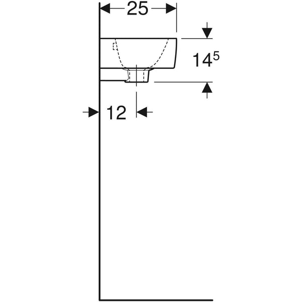 Geberit pesuallas renova plan 360x250x145mmvalk [5618774]