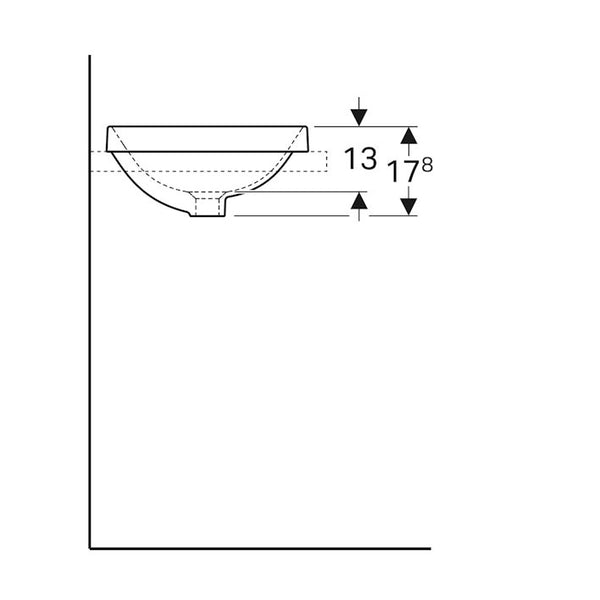 Pesuallas Geberit Variform 500.702.01.2 5618530