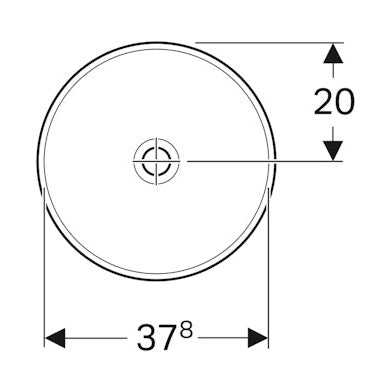 Pesuallas Geberit Variform 500.702.01.2 5618530