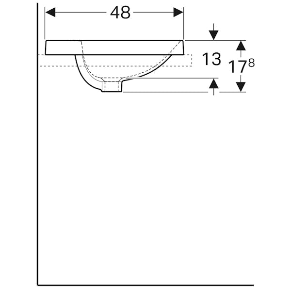 Pesuallas Geberit Variform 500.724.00.2 [5618580]