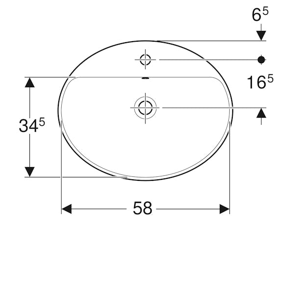 Pesuallas Geberit Variform 500.724.00.2 [5618580]