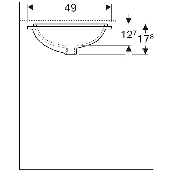 Pesuallas Geberit Variform 500.766.00.2 [5618662]