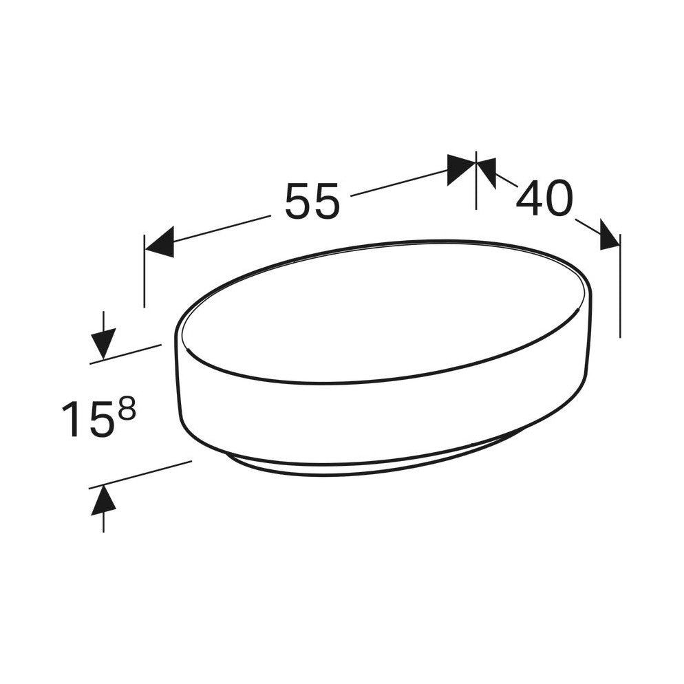 Pesuallas Geberit Variform 500.771.01.2 [5618500] |