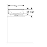 Pesuallas Geberit Variform 500.771.01.2 [5618500] |
