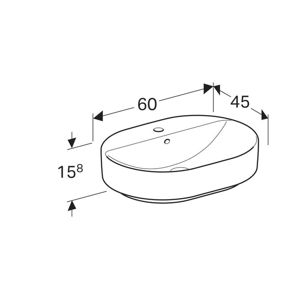 Pesuallas Geberit Variform 500.777.01.2 [5618510]