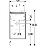 Allaskaappipaketti Ido Sense Art 400X250X687Mm, Valk [6015632] |