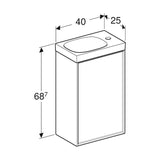 Allaskaappipaketti Ido Sense Art 400X250X687Mm, Tammi [6015633] |