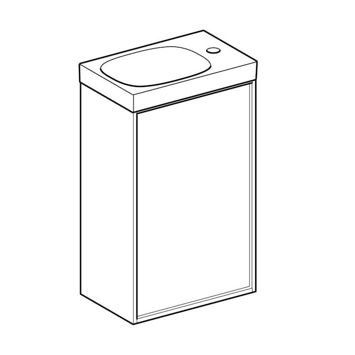 Allaskaappipaketti Ido Sense Art 400X250X687Mm, Tammi [6015633] |