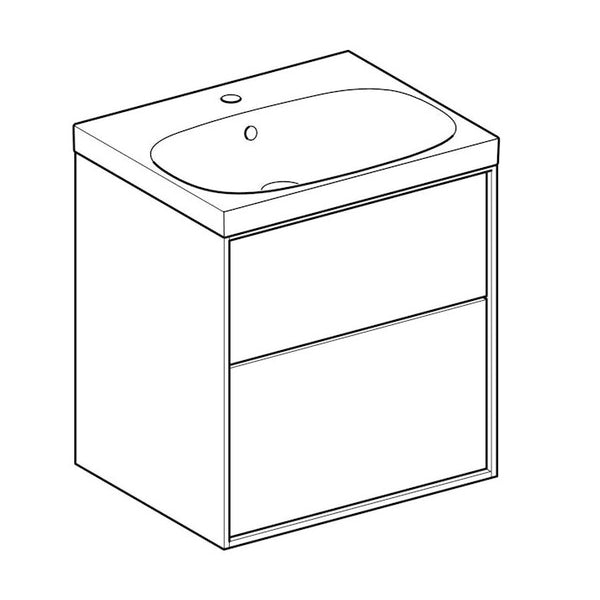 Allaskaappipaketti Ido Sense Art 600X482X682Mm, Tammi [6015639] |