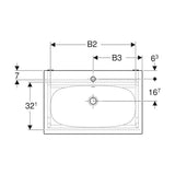 IDO Sense Art allaskaappipaketti 600X480X644MM laava 502.571.JK.1 6015643