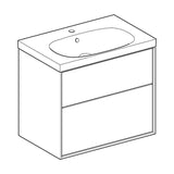 Allaskaappipaketti Ido Sense Art 750X482X682Mm, Laava [6015646] |