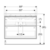 Allaskaappipaketti Ido Sense Art 900X482X682Mm, Valk [6015650] |