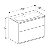 Allaskaappipaketti Ido Sense Art 900X480X644Mm, Valk [6015653] |