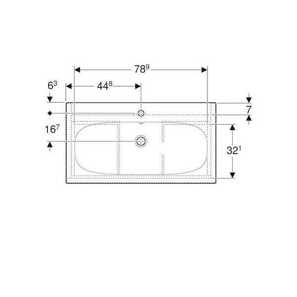 Allaskaappipaketti Ido Sense Art 900X480X644Mm, Tammi [6015654] |