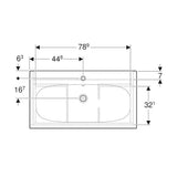 Allaskaappipaketti Ido Sense Art 900X480X644Mm, Laava [6015655] |