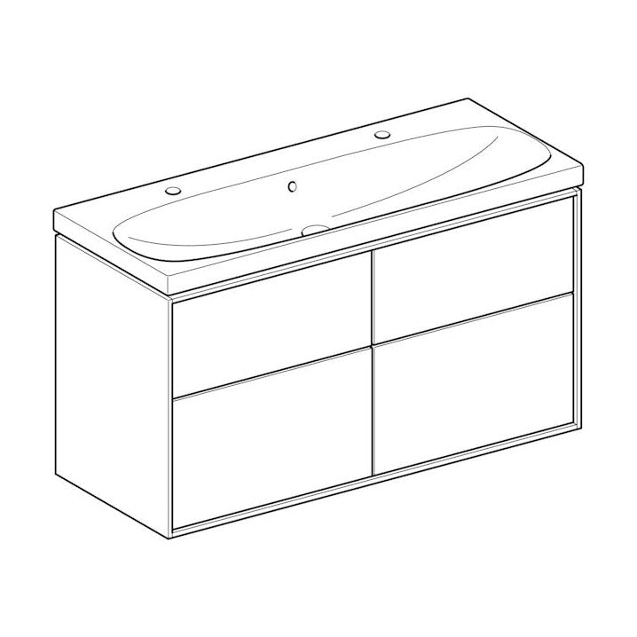 Allaskaappipaketti Ido Sense Art 1200X480X682Mm,Laava [6015658] |