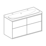 Allaskaappipaketti Ido Sense Art 1200X480X682Mm,Laava [6015658] |