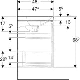 Allaskaappipaketti Ido Sense Art 1200X480X682Mm,Laava [6015658] |