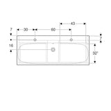 Allaskaappipaketti Ido Sense Art 1200X480X682Mm,Laava [6015658] |