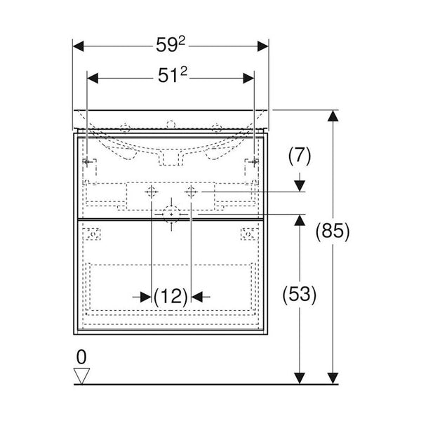 Allaskaappipaketti Ido Sense Art 600X422X682Mm, Valk [6015659] |
