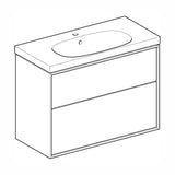 Allaskaappipaketti Ido Sense Art 900X422X682Mm, Valk [6015665] |