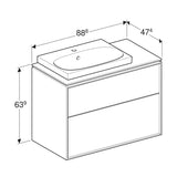 Allaskaappipaketti Ido Sense Art 888X474X694Mm, Valk [6015668] |