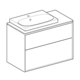 Allaskaappipaketti Ido Sense Art 888X474X694Mm, Laava [6015670] |