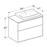 Allaskaappipaketti Ido Sense Art 888X474X694Mm, Valk [6015671] |