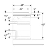 Allaskaappipaketti Ido Sense Art 888X474X694Mm, Valk [6015671] |