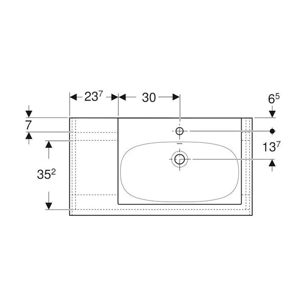 Allaskaappipaketti Ido Sense Art 888X474X694Mm, Valk [6015671] |