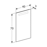 Tasopeili Ido Reflect 400X32X700Mm, Alumiini [6015717] |