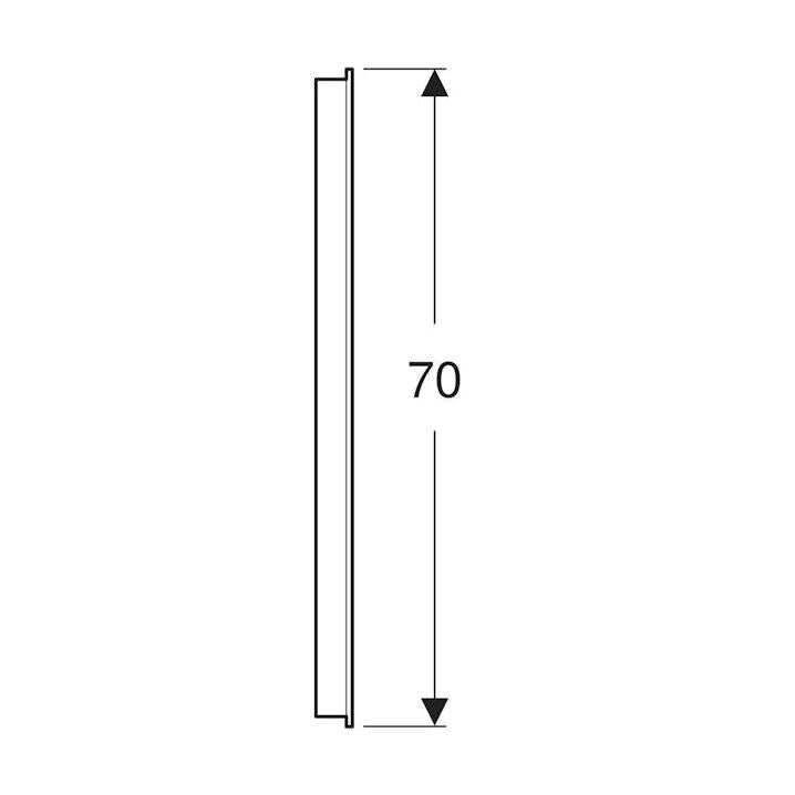 Tasopeili Ido Reflect 400X32X700Mm, Alumiini [6015717] |