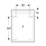 Tasopeili Ido Reflect 500X32X700Mm, Alumiini [6015718] |