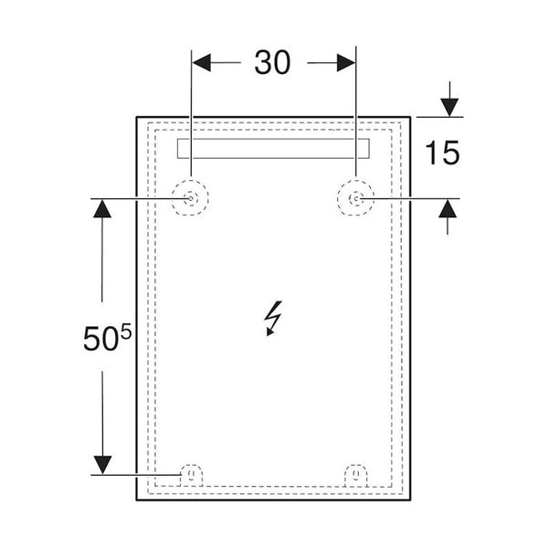 Tasopeili Ido Reflect 500X32X700Mm, Alumiini [6015718] |