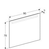 Tasopeili Ido Reflect 900X32X700Mm, Alumiini [6015721] |