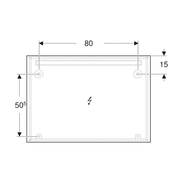 Tasopeili Ido Reflect 1000X32X700Mm, Alumiini [6015722] |