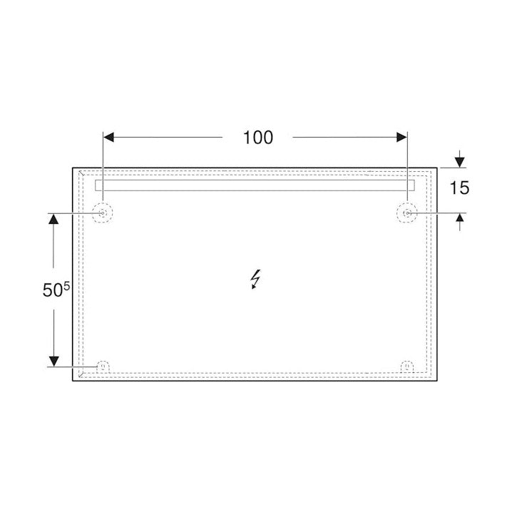Tasopeili Ido Reflect 1200X32X700Mm, Alumiini [6015723] |