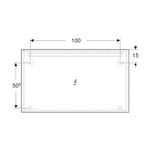 Tasopeili Ido Reflect 1200X32X700Mm, Alumiini [6015723] |